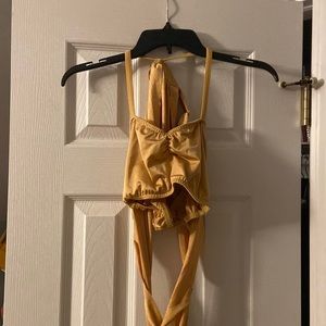 Gold contemporary costume